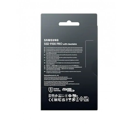 Dysk SSD9100PRO Heatsink NVMe MZ-VAP1T0CW Dysk SSD9100PRO Heatsink NVMe MZ-VAP1T0CW