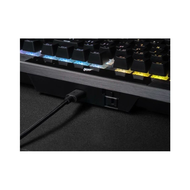 Klawiatura przewodowa K70 RGB Pro Black PBT Keycaps Klawiatura przewodowa K70 RGB Pro Black PBT Keycaps