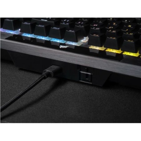 Klawiatura przewodowa K70 RGB Pro Black PBT Keycaps Klawiatura przewodowa K70 RGB Pro Black PBT Keycaps