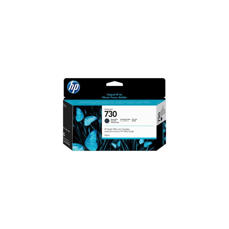 HP 730 130 ml Matte Black Ink Crtg