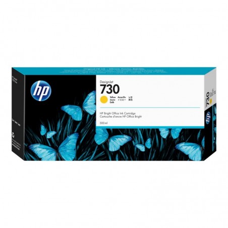 HP 730 300 ml Yellow Ink Cartridge HP 730 300 ml Yellow Ink Cartridge