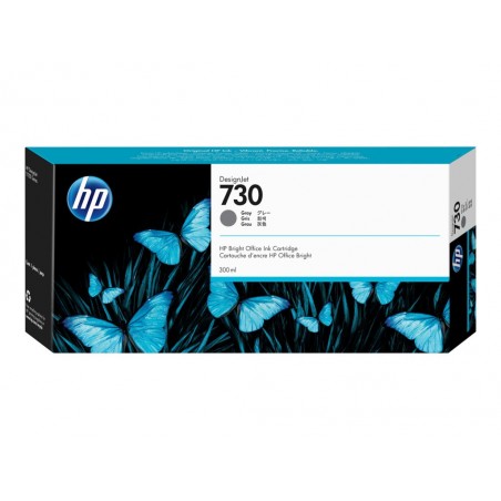 HP 730 300 ml Gray Ink Cartridge HP 730 300 ml Gray Ink Cartridge