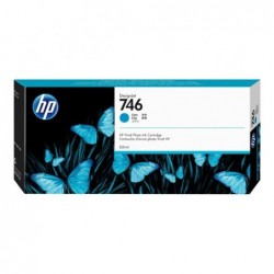 HP 746 300-ml Cyan Ink Cartridge HP 746 300-ml Cyan Ink Cartridge