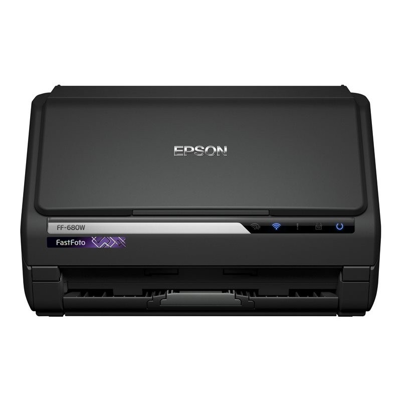 EPSON FastFoto FF-680W Document scanner Contact Image SensorCIS Duplex A4 600x600dpi 45ppm mono/45ppm colour ADF USB 3.0 Wi-Fi