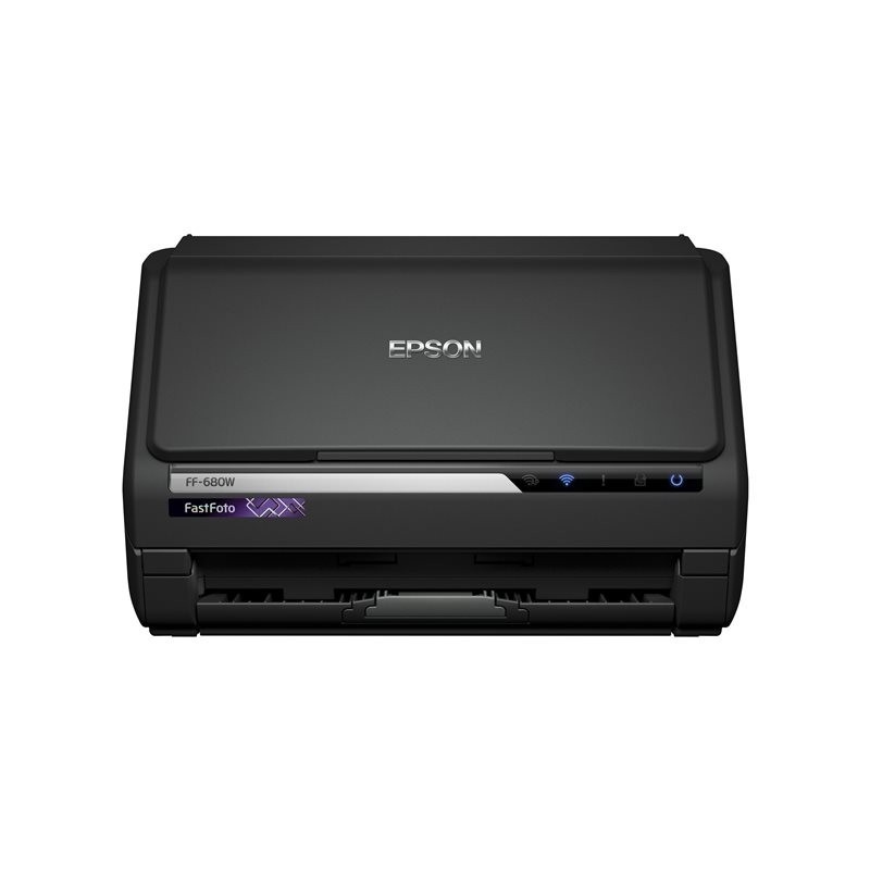 EPSON FastFoto FF-680W Document scanner Contact Image SensorCIS Duplex A4 600x600dpi 45ppm mono/45ppm colour ADF USB 3.0 Wi-Fi