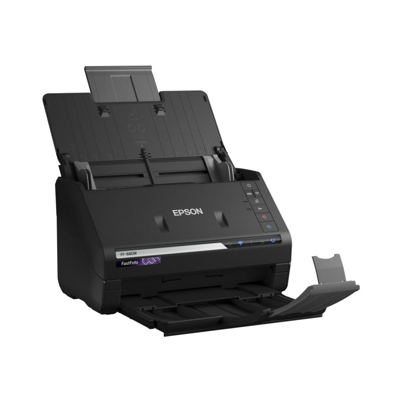 EPSON FastFoto FF-680W Document scanner Contact Image SensorCIS Duplex A4 600x600dpi 45ppm mono/45ppm colour ADF USB 3.0 Wi-Fi