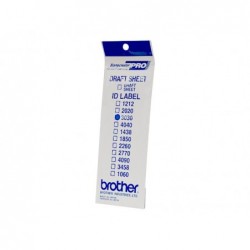 BROTHER ID3030 Labels STAMCREATOR SC-2000 / 2000USB 30x30mm