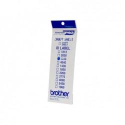 BROTHER ID3030 Labels STAMCREATOR SC-2000 / 2000USB 30x30mm BROTHER ID3030 Labels STAMCREATOR SC-2000 / 2000USB 30x30mm