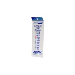 BROTHER ID4040 Labels STAMCREATOR SC-2000 / 2000USB 40x40mm BROTHER ID4040 Labels STAMCREATOR SC-2000 / 2000USB 40x40mm