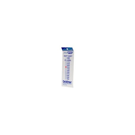 BROTHER ID4040 Labels STAMCREATOR SC-2000 / 2000USB 40x40mm BROTHER ID4040 Labels STAMCREATOR SC-2000 / 2000USB 40x40mm