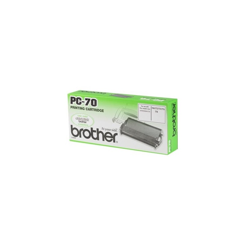 BROTHER PC70YJ1 Folia termotr. Brother 1 szt na 144str FaxT/T72/T74/T76/T78