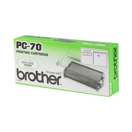 BROTHER PC70YJ1 Folia termotr. Brother 1 szt na 144str FaxT/T72/T74/T76/T78 BROTHER PC70YJ1 Folia termotr. Brother 1 szt na 144str FaxT/T72/T74/T76/T78