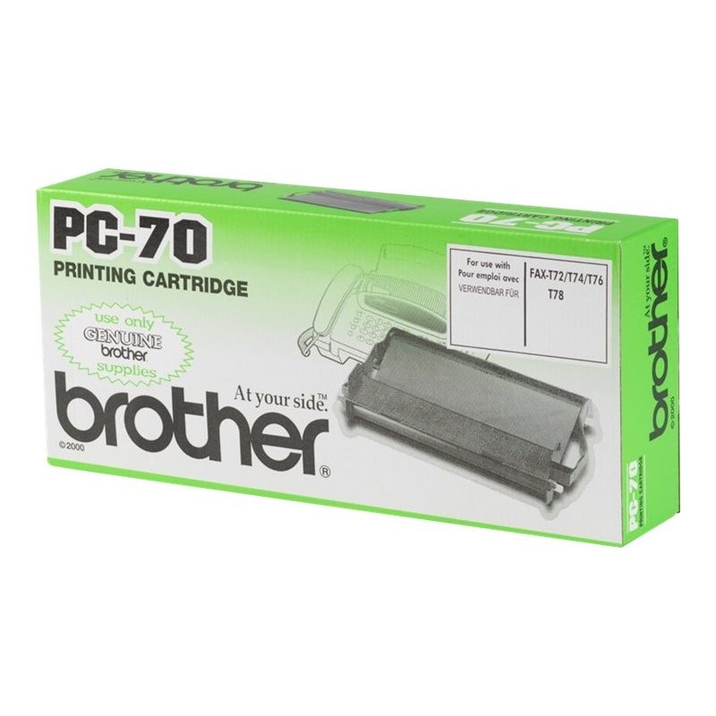 BROTHER PC70YJ1 Folia termotr. Brother 1 szt na 144str FaxT/T72/T74/T76/T78