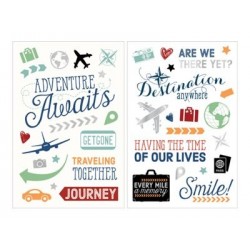 HP Moment Makers Clear Stickers Travel HP Moment Makers Clear Stickers Travel