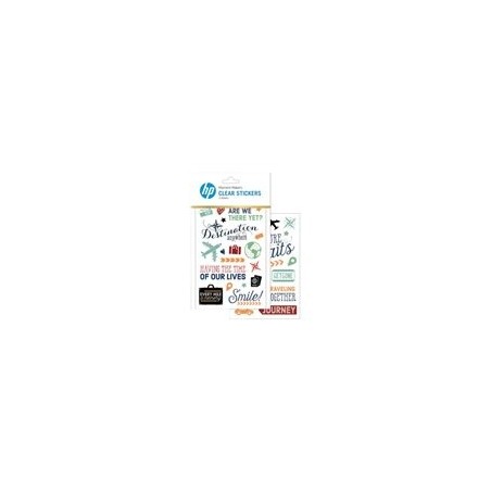 HP Moment Makers Clear Stickers Travel HP Moment Makers Clear Stickers Travel