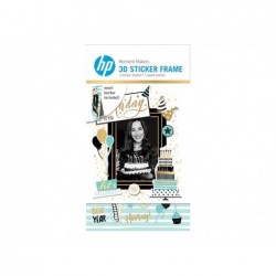 HP Moment Makers 2x3 3D Easel Frame Bday