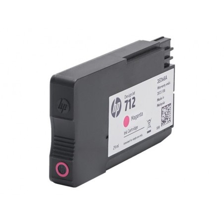 HP 712 29-ml Magenta DesignJet Ink Cartridge HP 712 29-ml Magenta DesignJet Ink Cartridge