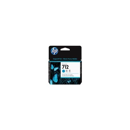 HP 712 29-ml Cyan DesignJet Ink Cartridge HP 712 29-ml Cyan DesignJet Ink Cartridge