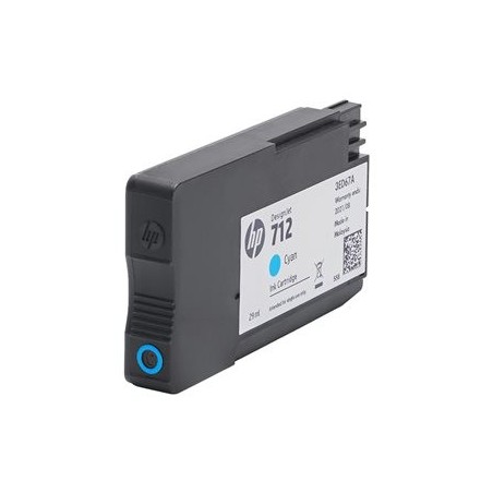 HP 712 29-ml Cyan DesignJet Ink Cartridge HP 712 29-ml Cyan DesignJet Ink Cartridge