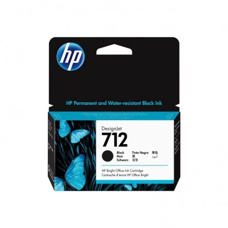 HP 712 38-ml Black DesignJet Ink Cartridge HP 712 38-ml Black DesignJet Ink Cartridge
