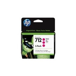 HP 712 3-Pack 29-ml Magenta DesignJet Ink Cartridge HP 712 3-Pack 29-ml Magenta DesignJet Ink Cartridge