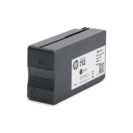 HP 712 80-ml Black Designjet Ink Cartridge HP 712 80-ml Black Designjet Ink Cartridge