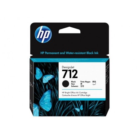 HP 712 80-ml Black Designjet Ink Cartridge HP 712 80-ml Black Designjet Ink Cartridge