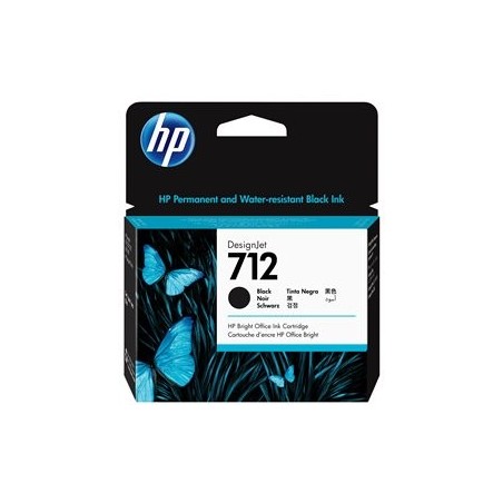 HP 712 80-ml Black Designjet Ink Cartridge HP 712 80-ml Black Designjet Ink Cartridge