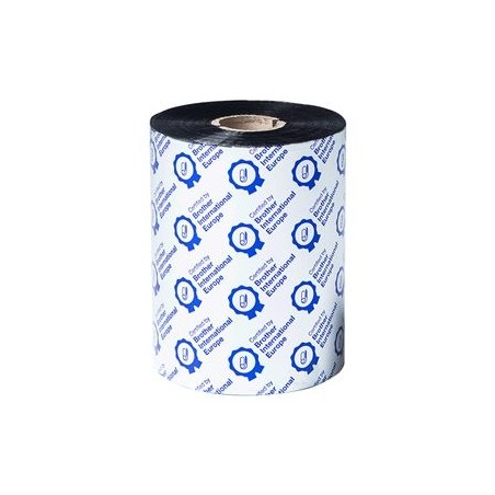 BROTHER Black ribbon Standard resin 110mm x 600m Sold in 6-pack BROTHER Black ribbon Standard resin 110mm x 600m Sold in 6-pack