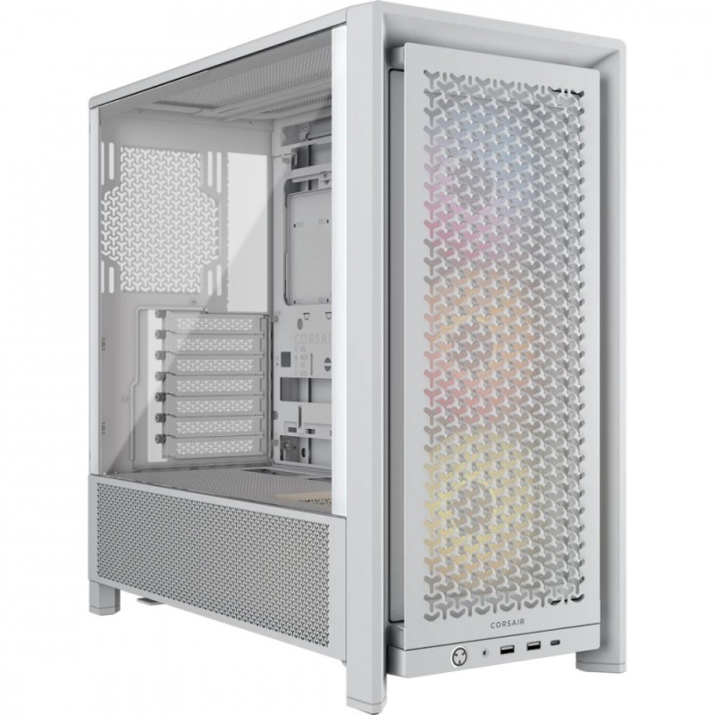 Obudowa FRAME 4000D RS ARGB Biała Mid Tower ATX 