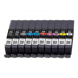 CANON PFI-300 MBK/PBK/C/M/Y/PC/PM/R/GY/CO Multi Pack