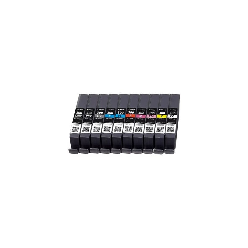 CANON PFI-300 MBK/PBK/C/M/Y/PC/PM/R/GY/CO Multi Pack