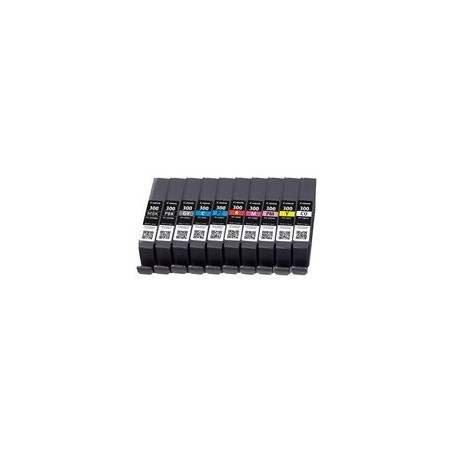 CANON PFI-300 MBK/PBK/C/M/Y/PC/PM/R/GY/CO Multi Pack CANON PFI-300 MBK/PBK/C/M/Y/PC/PM/R/GY/CO Multi Pack