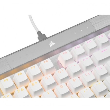 Klawiatura optyczno-mechaniczna K70 Pro RGB Biała Klawiatura optyczno-mechaniczna K70 Pro RGB Biała