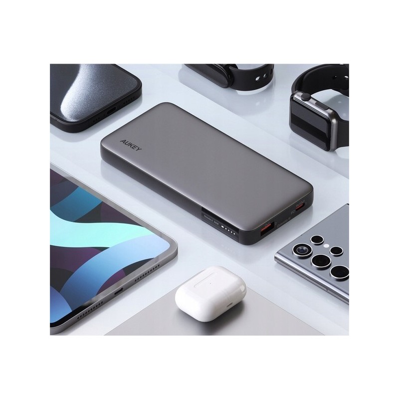 Power Bank PB-Y41 | 10000mAh | 30W | 2xUSB | PD 3.0 QC 3.0 LED Power Bank PB-Y41 | 10000mAh | 30W | 2xUSB | PD 3.0 QC 3.0 LED