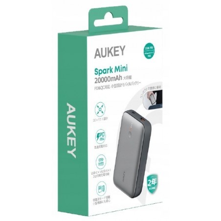 Mini Power Bank PB-Y57| 20000mAh | 22.5W | 2xUSB | PD 3.0 QC 3.0 LED Mini Power Bank PB-Y57| 20000mAh | 22.5W | 2xUSB | PD 3.0 QC 3.0 LED
