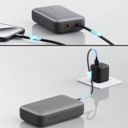 Mini Power Bank PB-Y57| 20000mAh | 22.5W | 2xUSB | PD 3.0 QC 3.0 LED Mini Power Bank PB-Y57| 20000mAh | 22.5W | 2xUSB | PD 3.0 QC 3.0 LED