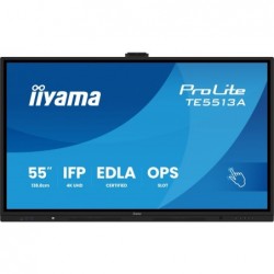 Monitor 55 cali TE5513A-B1AG INFRARED,40pkt,IPS,4K,7H,450cd/m2, WiFi,USB, ANDROID 14, Google EDLA,2x20W, UCHWYT CIENNY Monitor 55 cali TE5513A-B1AG INFRARED,40pkt,IPS,4K,7H,450cd/m2, WiFi,USB, ANDROID 14, Google EDLA,2x20W, UCHWYT CIENNY
