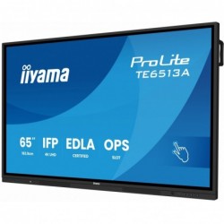 Monitor 65 cali TE6513A-B1AG INFRARED,40pkt,IPS,4K,7H,450cd/m2, WiFi,USB, ANDROID 14, Google EDLA,2x20W, UCHWYT CIENNY Monitor 65 cali TE6513A-B1AG INFRARED,40pkt,IPS,4K,7H,450cd/m2, WiFi,USB, ANDROID 14, Google EDLA,2x20W, UCHWYT CIENNY