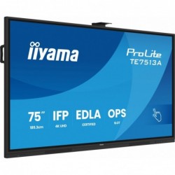 Monitor 75 cali TE7513A-B1AG INFRARED,40pkt,IPS,4K,7H,450cd/m2, WiFi,USB, ANDROID 14, Google EDLA,2x20W, UCHWYT CIENNY Monitor 75 cali TE7513A-B1AG INFRARED,40pkt,IPS,4K,7H,450cd/m2, WiFi,USB, ANDROID 14, Google EDLA,2x20W, UCHWYT CIENNY