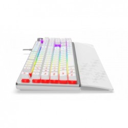 Klawiatura Frost RGB srebrno-biała Klawiatura Frost RGB srebrno-biała