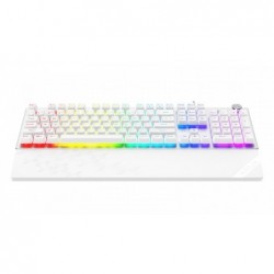 Klawiatura Frost RGB srebrno-biała Klawiatura Frost RGB srebrno-biała