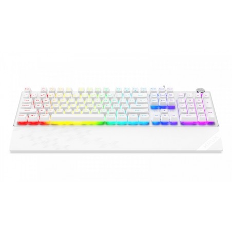 Klawiatura Frost RGB srebrno-biała Klawiatura Frost RGB srebrno-biała