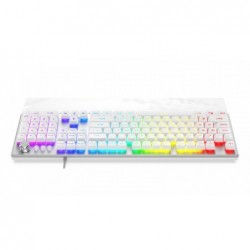 Klawiatura Frost RGB srebrno-biała Klawiatura Frost RGB srebrno-biała