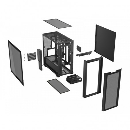 Obudowa A21 micro-ATX Czarna Obudowa A21 micro-ATX Czarna