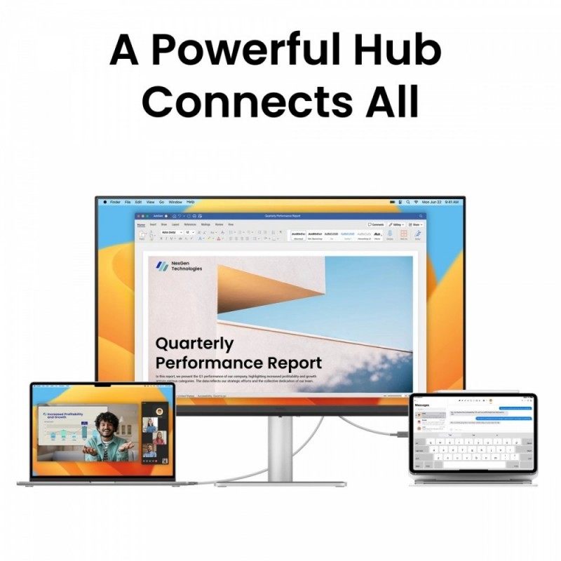 Monitor 27 cali MA270U IPS 5ms/IPS/HDMI/60Hz/4K