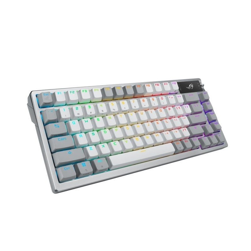 Klawiatura ROG Azoth White NX OLED 8000Hz/0.125ms/NX/USB 2.0 Klawiatura ROG Azoth White NX OLED 8000Hz/0.125ms/NX/USB 2.0