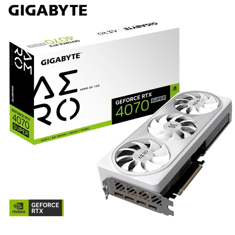 Karta graficzna RTX 4070 SUPER AERO OC 12G GDDR6X 192bit 3DP 