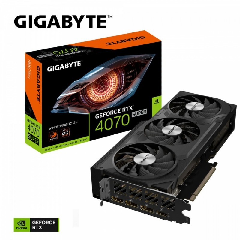 Karta graficzna RTX 4070 SUPER WINDFORCE OC 12G GDDR6X 192bit 