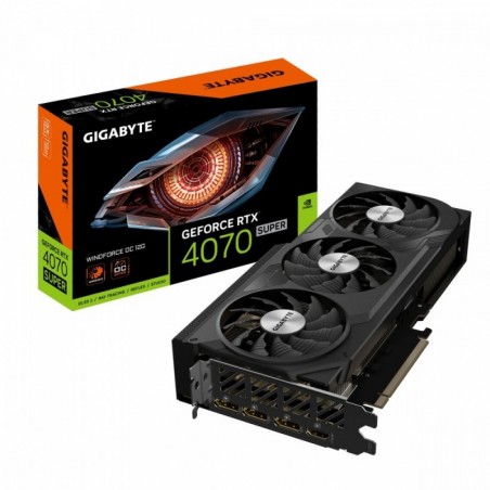 Karta graficzna RTX 4070 SUPER WINDFORCE OC 12G GDDR6X 192bit Karta graficzna RTX 4070 SUPER WINDFORCE OC 12G GDDR6X 192bit